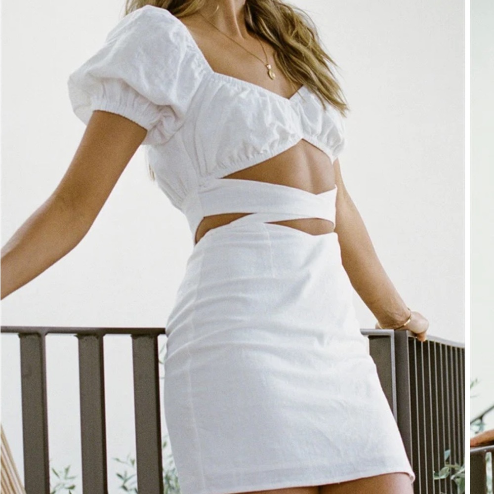 SABOskirt White Cutout Dress - Never Worn